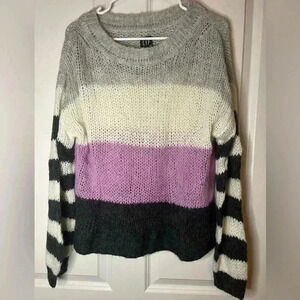 Gap Open Knit Wool Alpaca Boat Neck Sweater